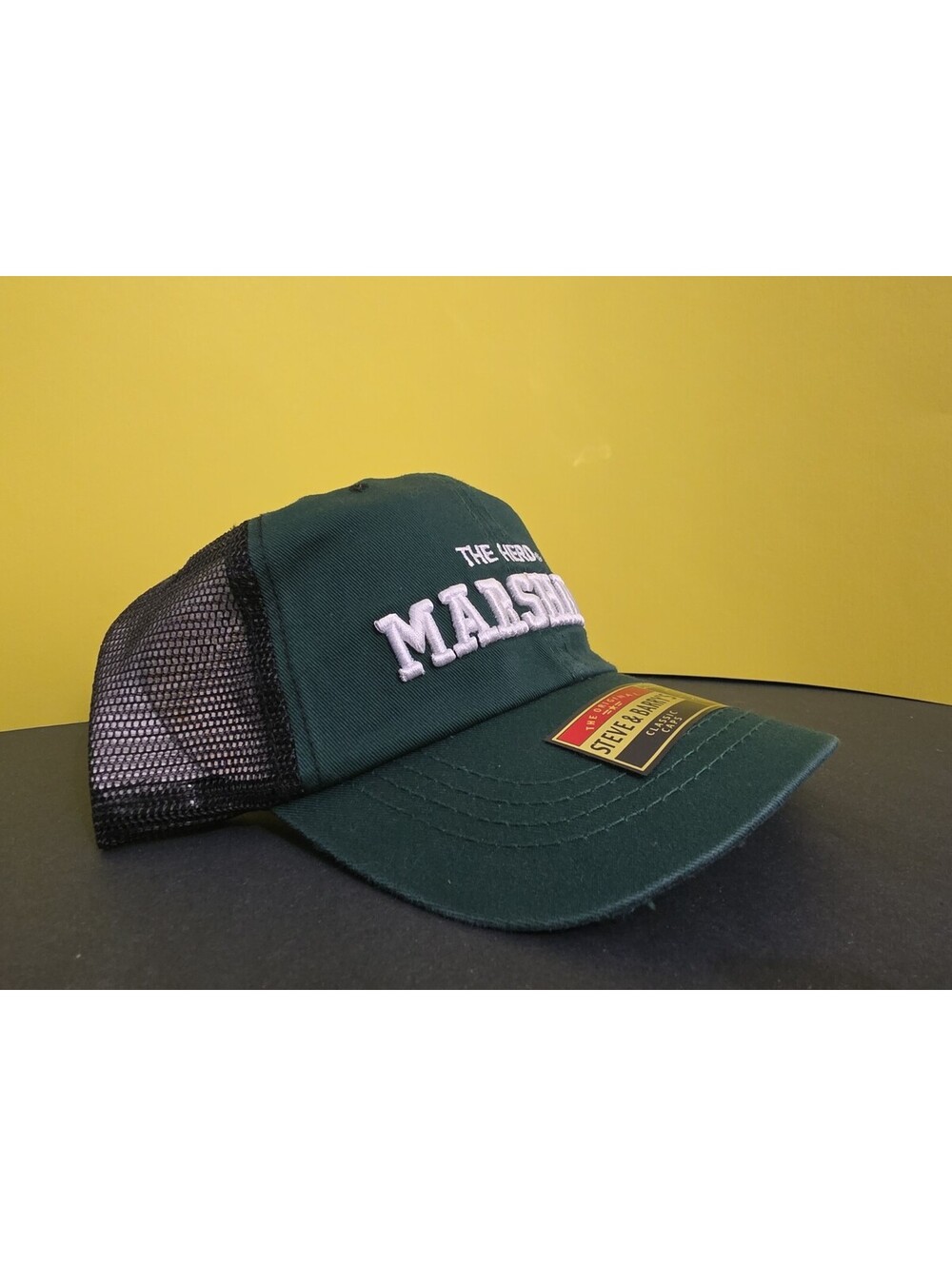 Steve & Barry's Marshall Adjustable Baseball Cap Men's Green NWT